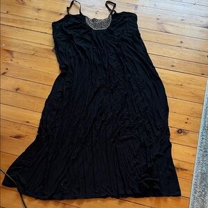 Elegant Black Sleeveless Dress